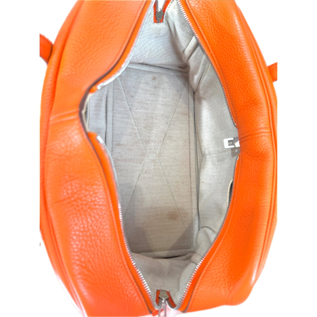 Hermes Orange Victoria Bag