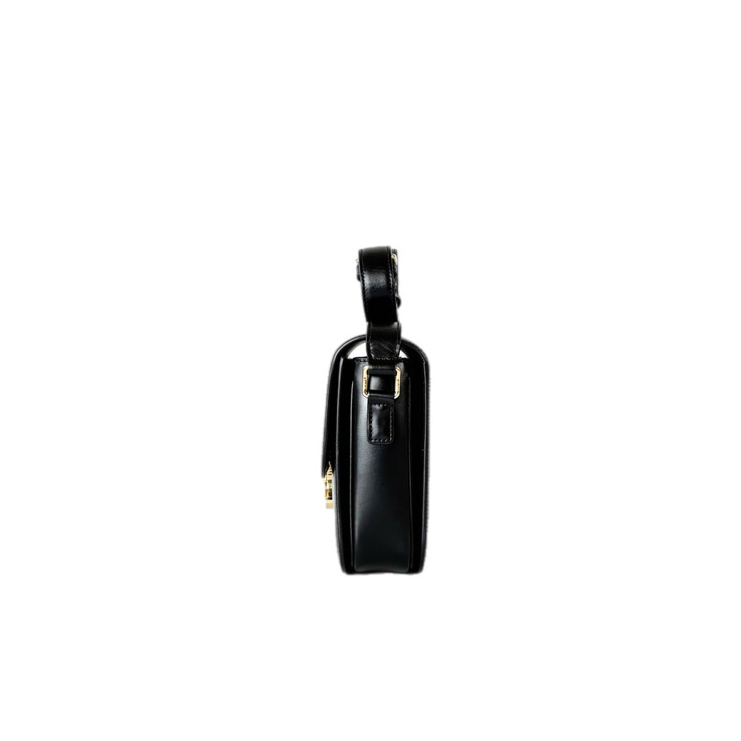 Celine Triomphe Classique 22cm Bag Black Smooth Calfskin
