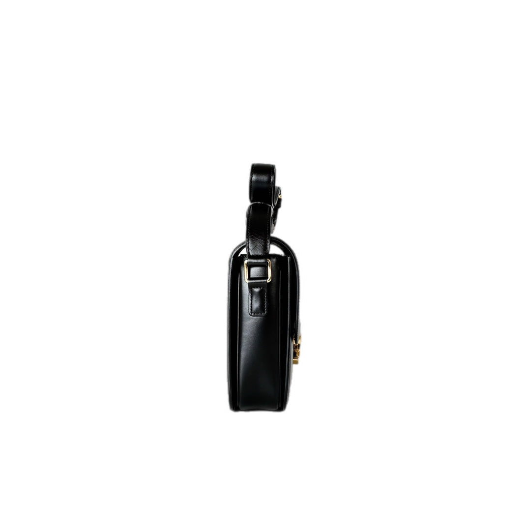 Celine Triomphe Classique 22cm Bag Black Smooth Calfskin