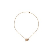Cartier Love Necklace Paved 18K Rose Gold