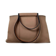 Hermes Etoupe Cabal Canvas Bag