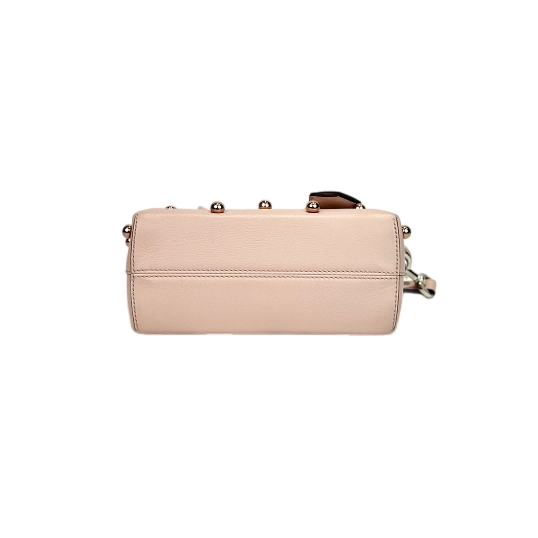 Fendi By The Way Mini Pearl Leather Handbag