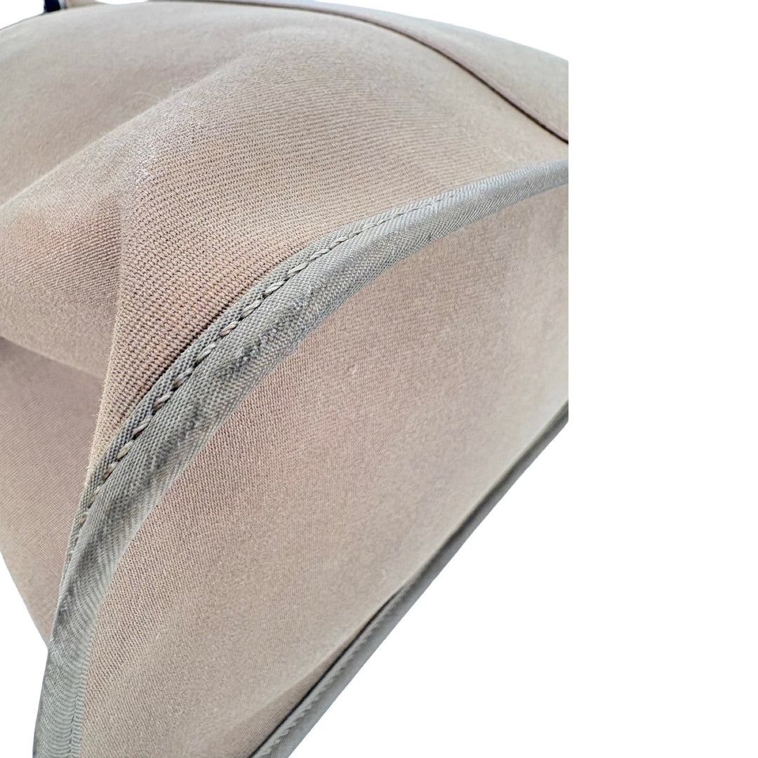 Hermes Etoupe Cabal Canvas Bag