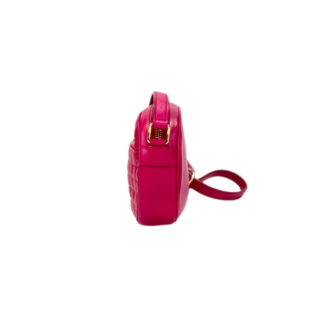Celine Hot Pink Camera Bag