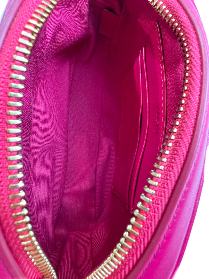 Celine Hot Pink Camera Bag