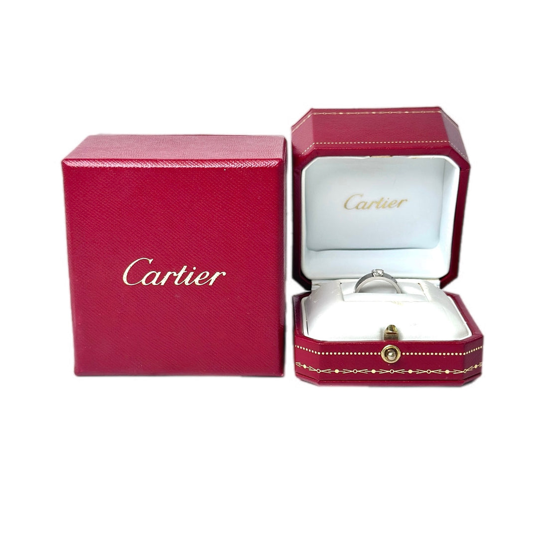 Cartier Love Solitaire Ring D0.23ct #46