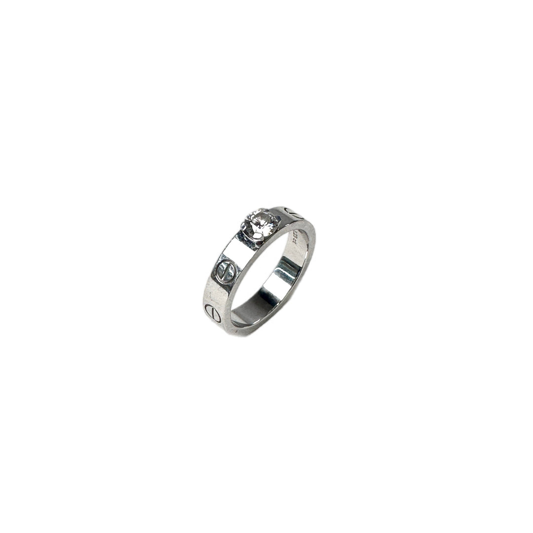 Cartier Love Solitaire Ring D0.23ct #46