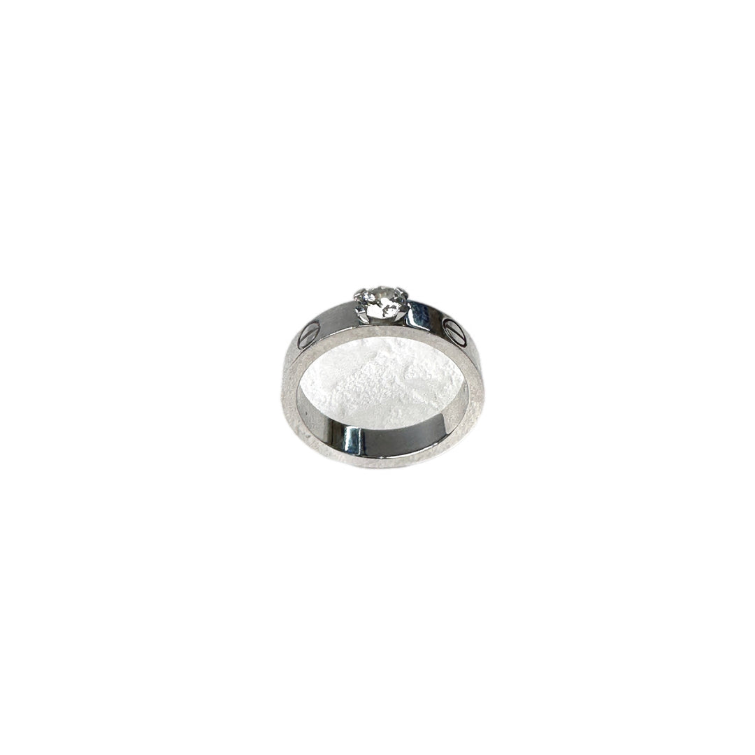 Cartier Love Solitaire Ring D0.23ct #46