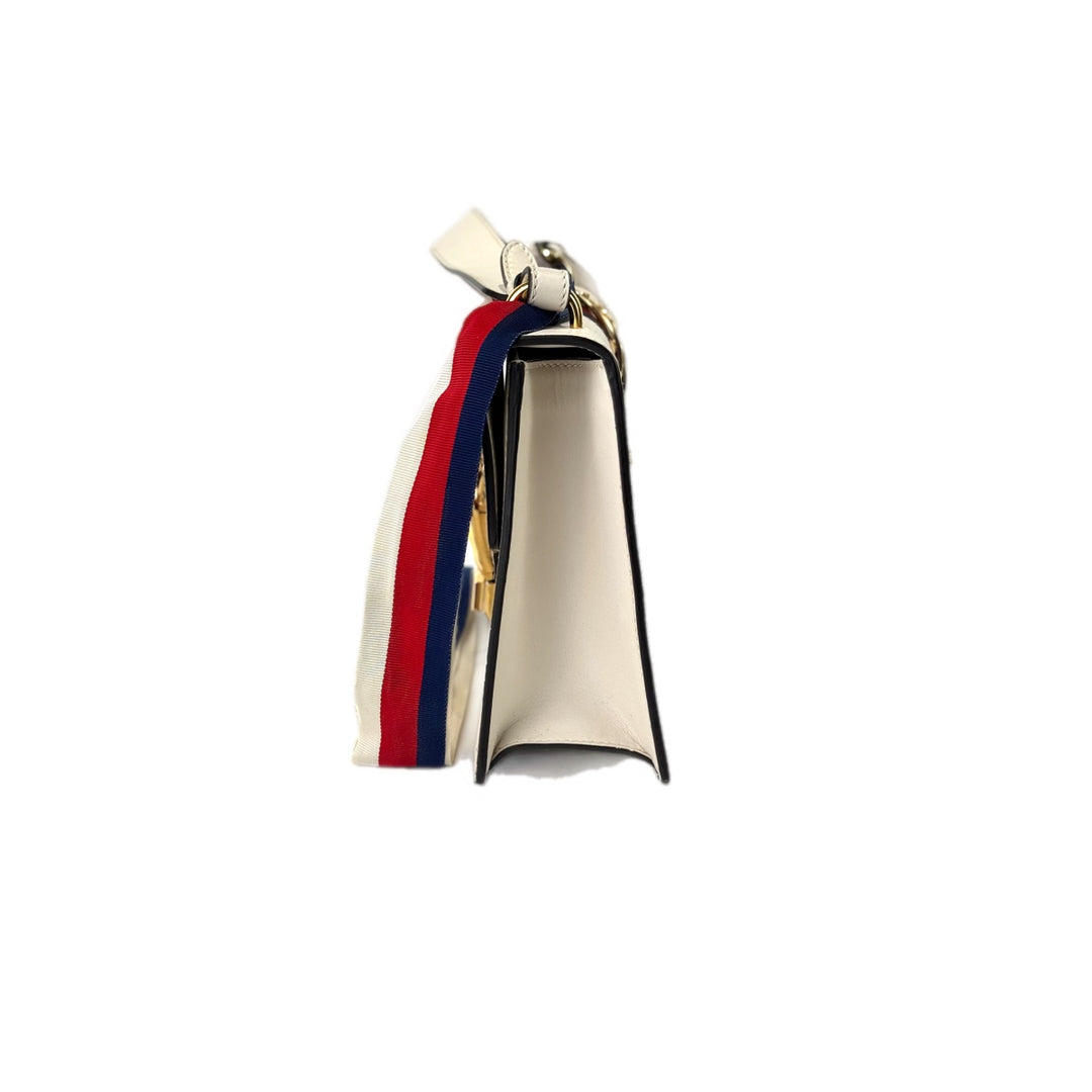 Gucci Sylvie Small White Bag