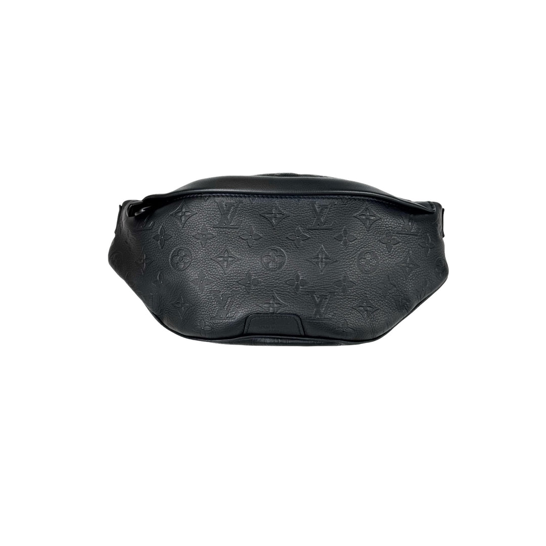 Louis Vuitton Discovery Bumbag PM Black Monogram Shadow Leather