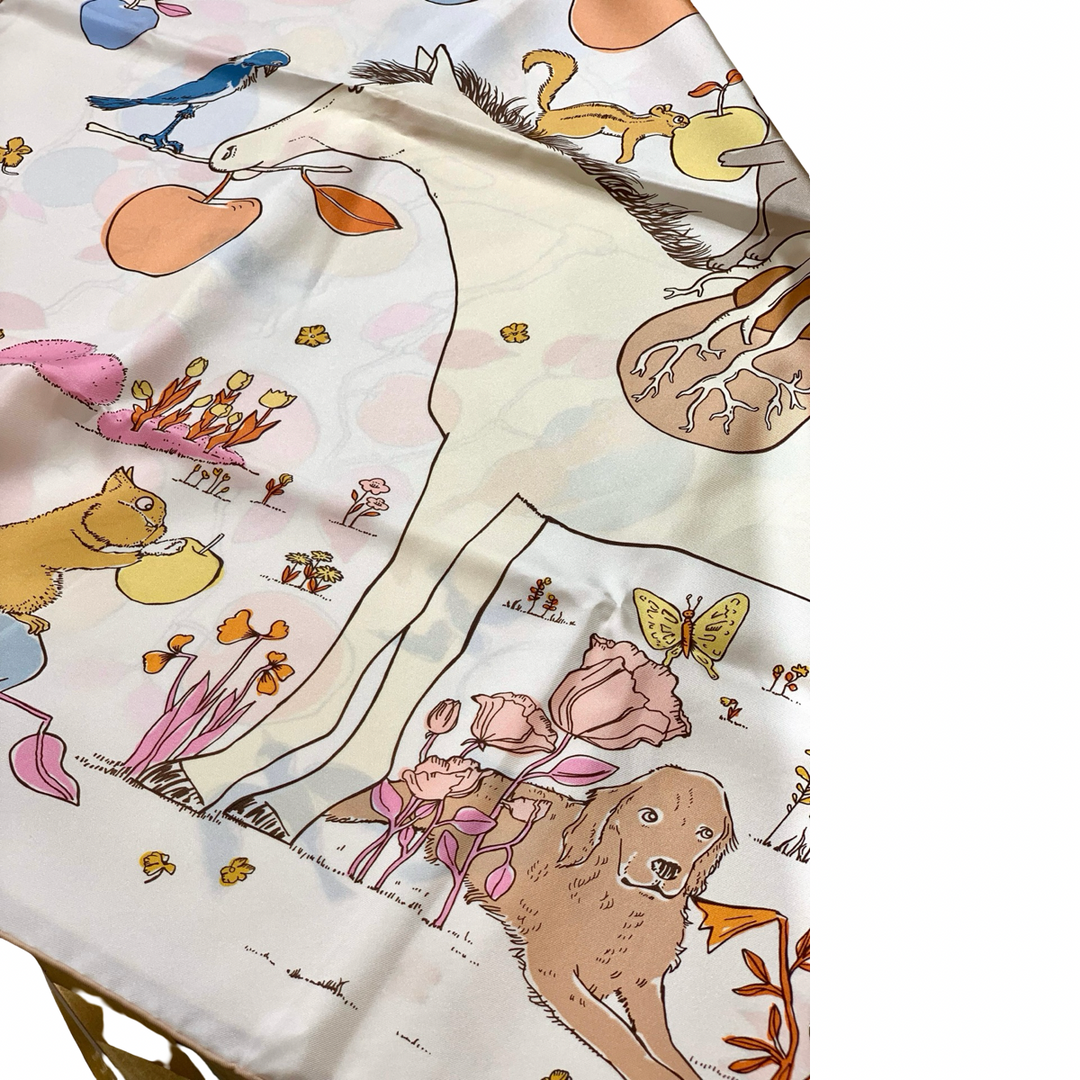 Hermes New Silk Scarf 90cm