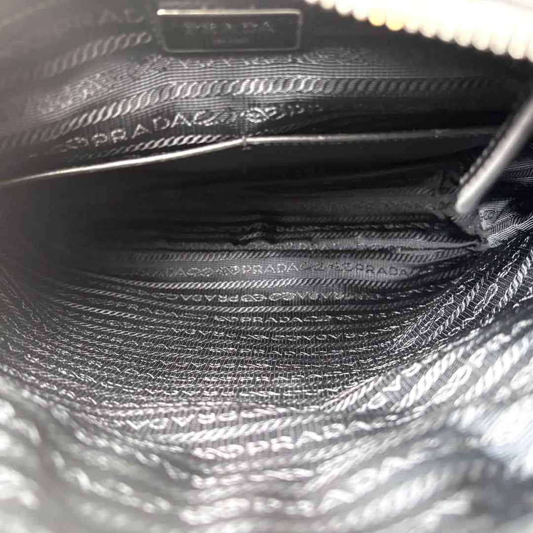 Prada Black Nylon Messenger Bag