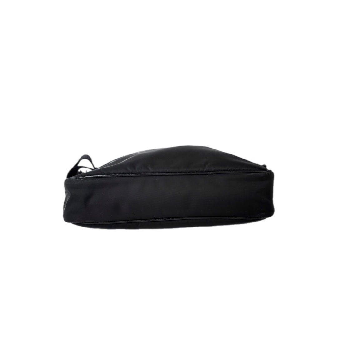 Prada Black Nylon Messenger Bag