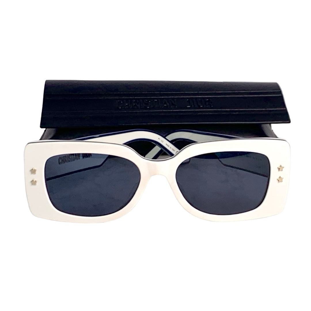 Dior Pacific S1U White and Blue Sunglasses