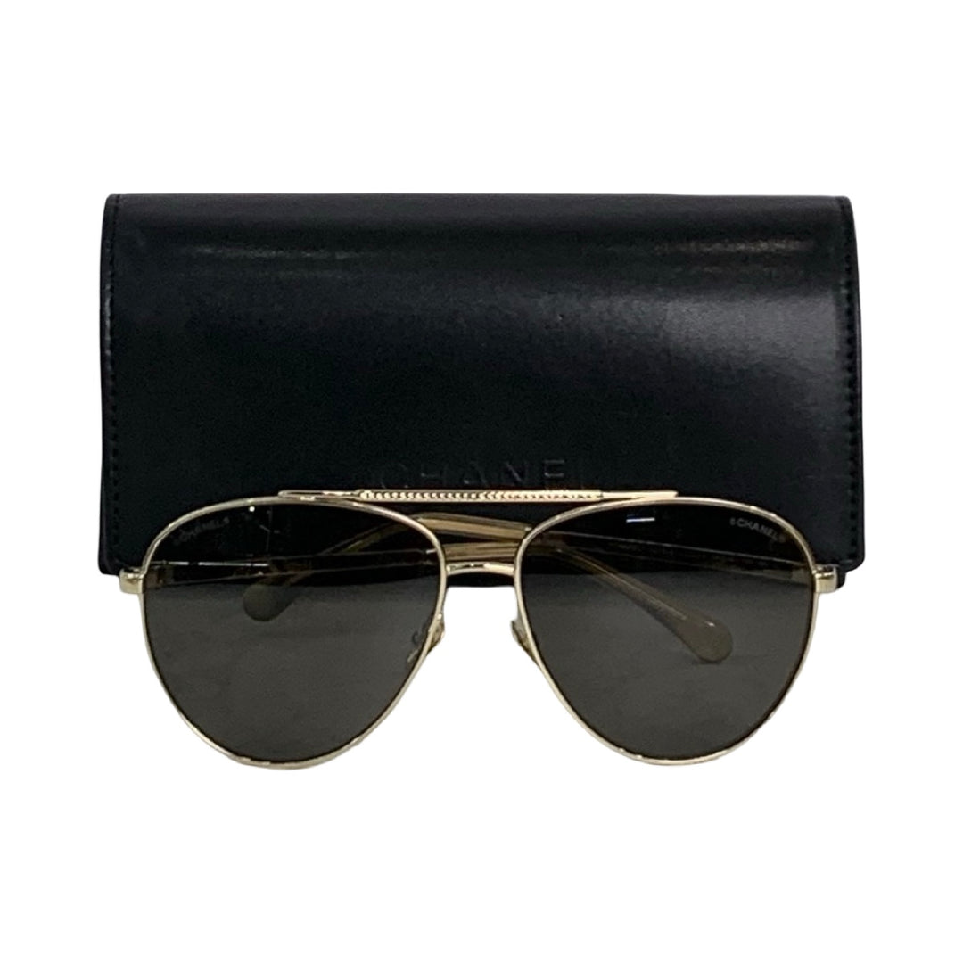 Chanel Pilot Grey Sunglasses