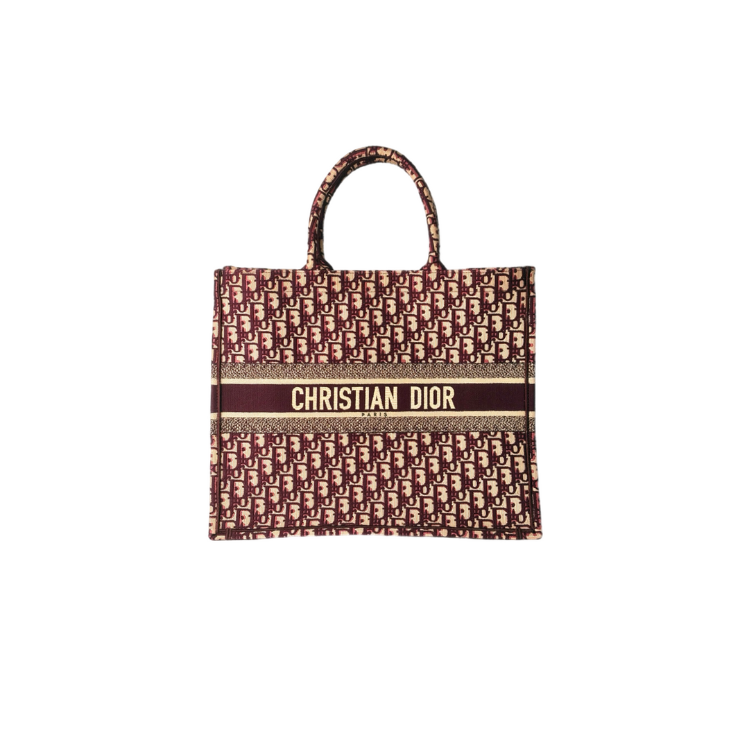 Dior Red Book Tote Bag GM