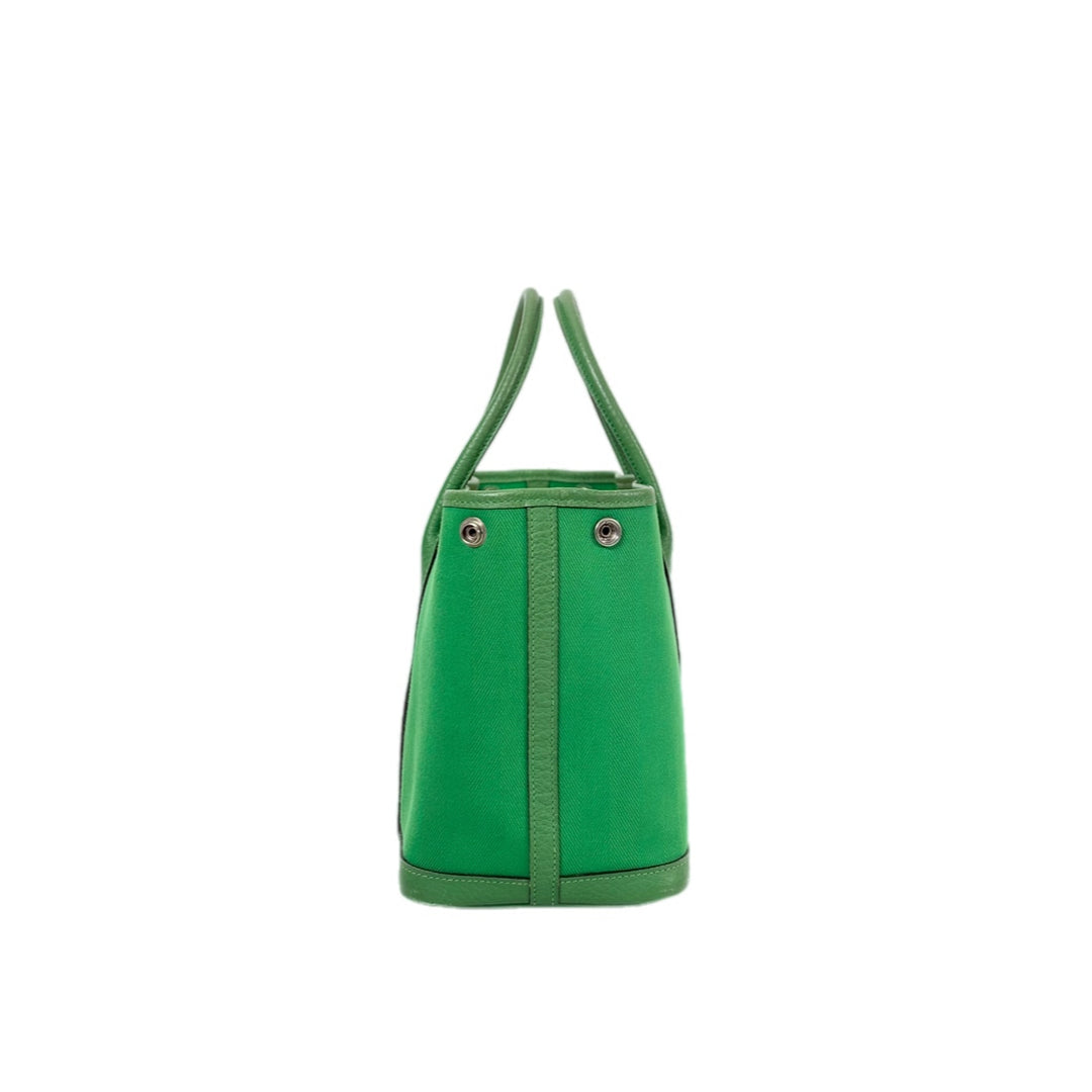 Hermes Garden Party 30cm Canvas Green