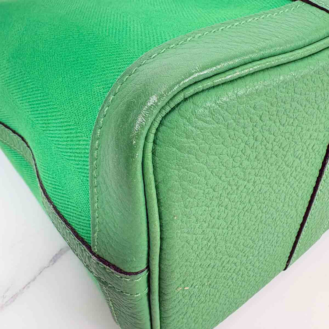 Hermes Garden Party 30cm Canvas Green