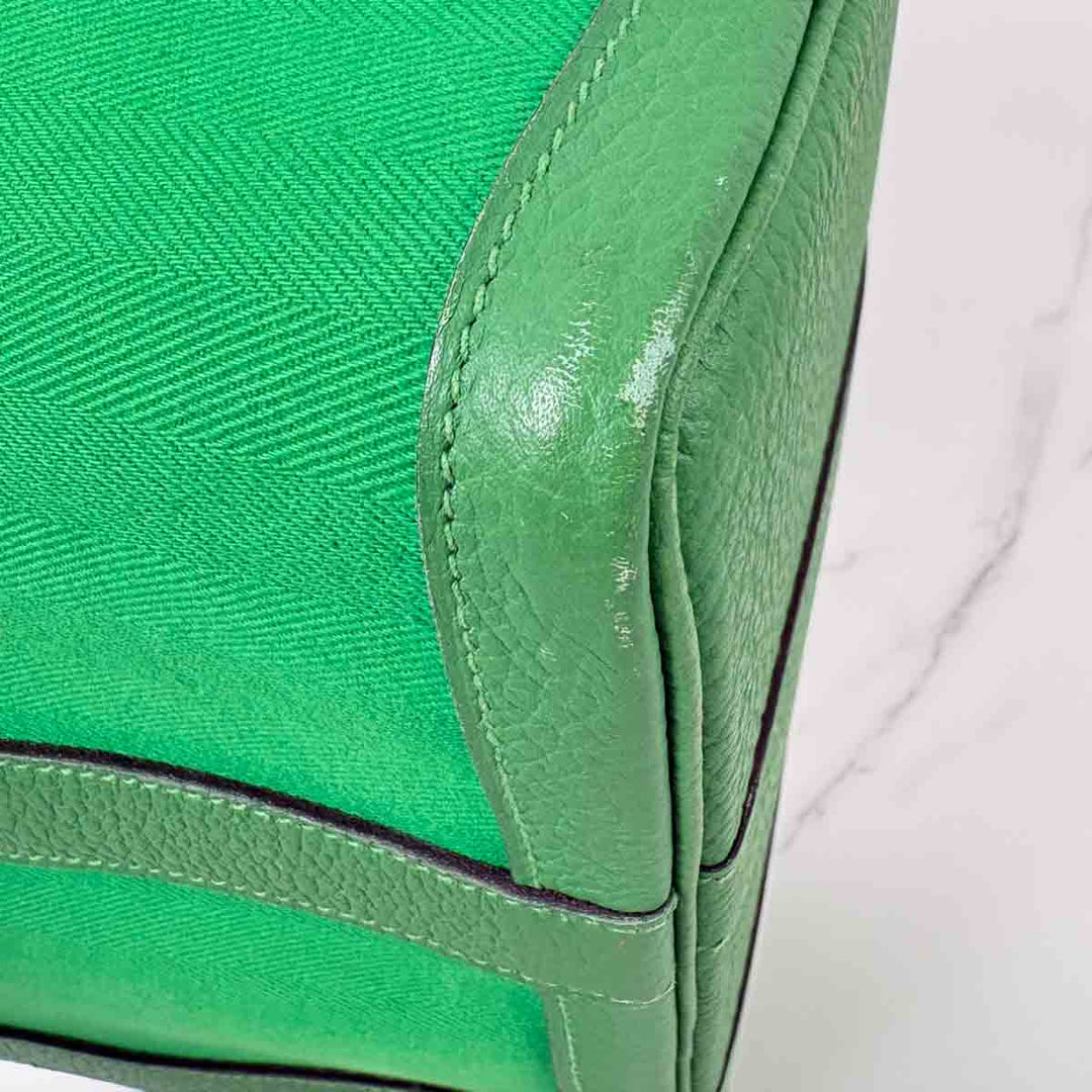 Hermes Garden Party 30cm Canvas Green