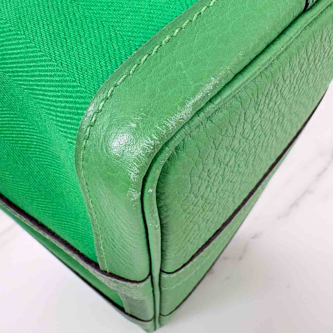 Hermes Garden Party 30cm Canvas Green