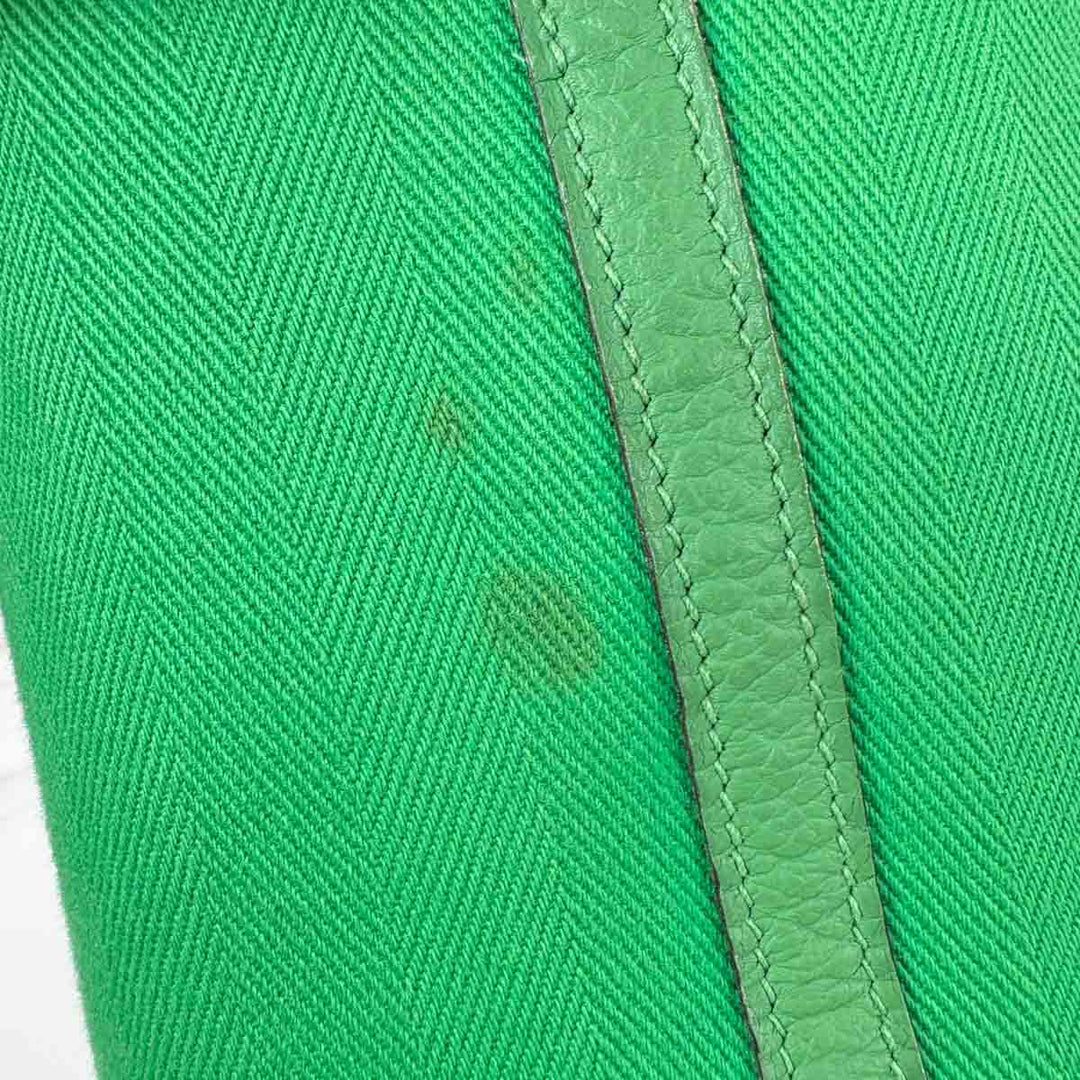 Hermes Garden Party 30cm Canvas Green
