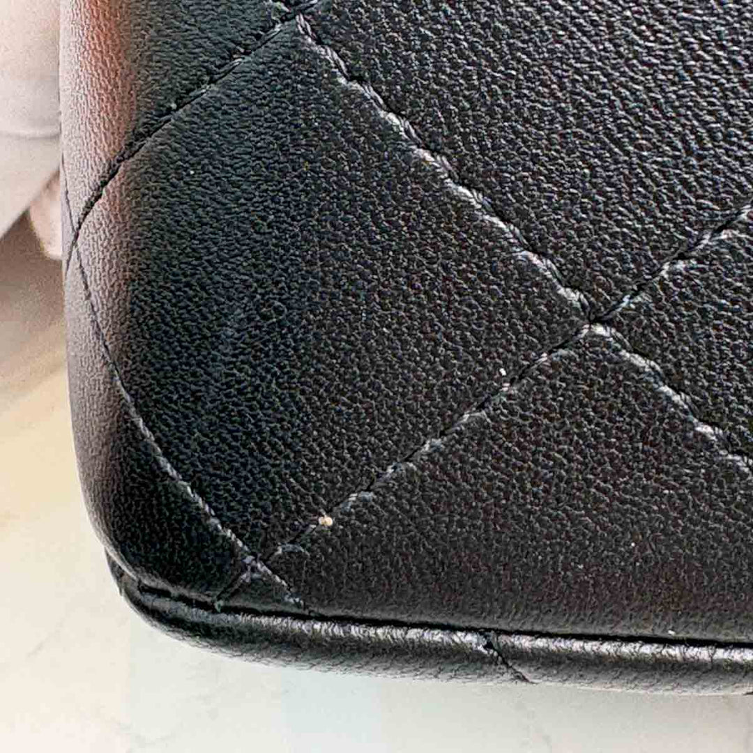 Chanel Classic Flap Mini Square Black Bag