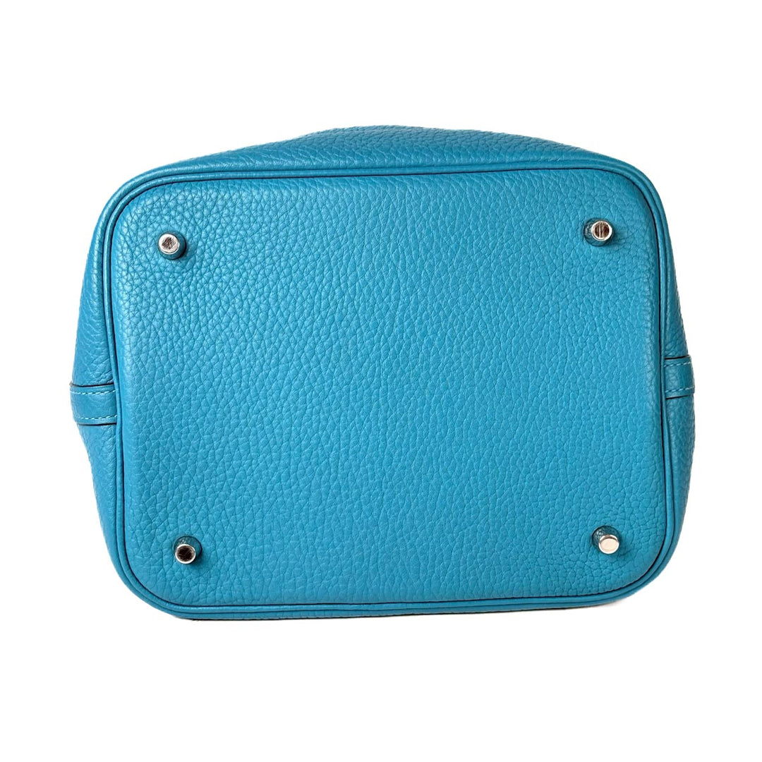Hermes Picotin 22 Blue TC