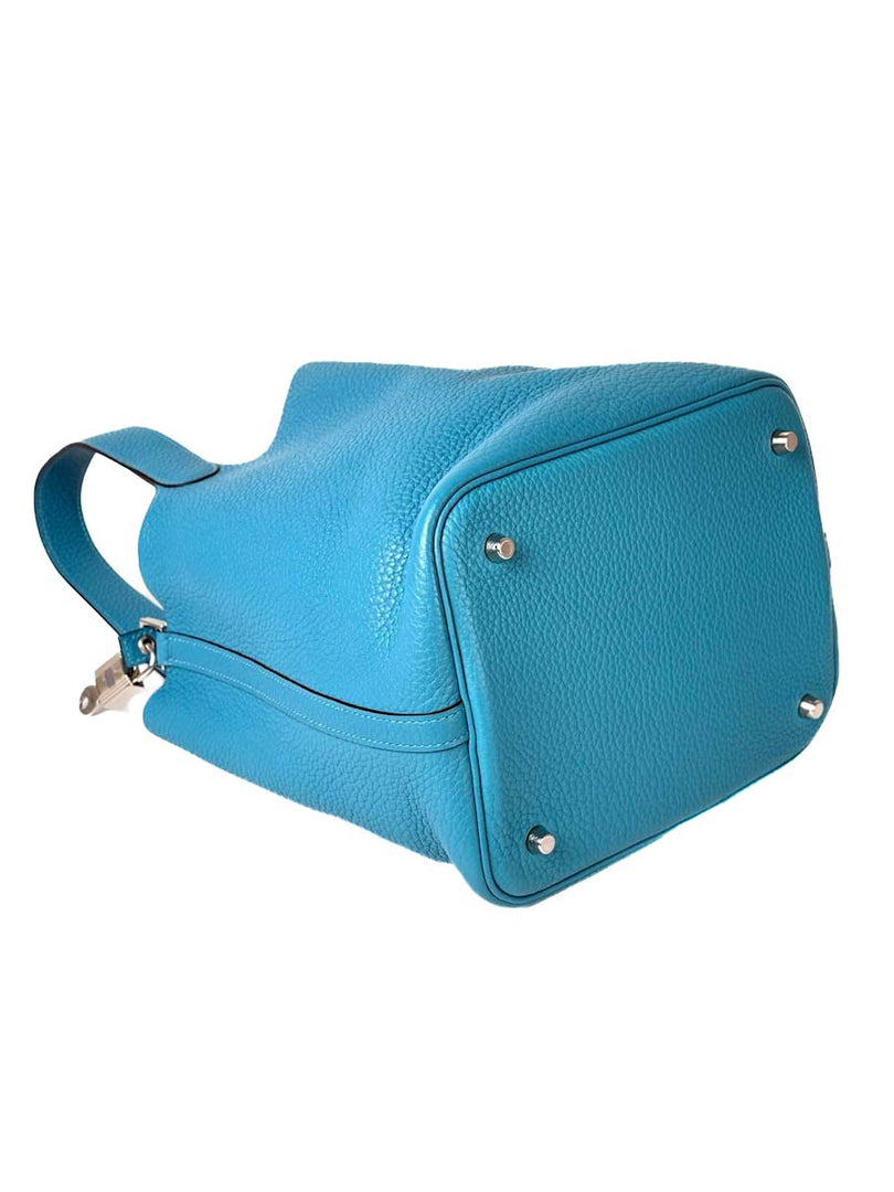 Hermes Picotin 22 Blue TC