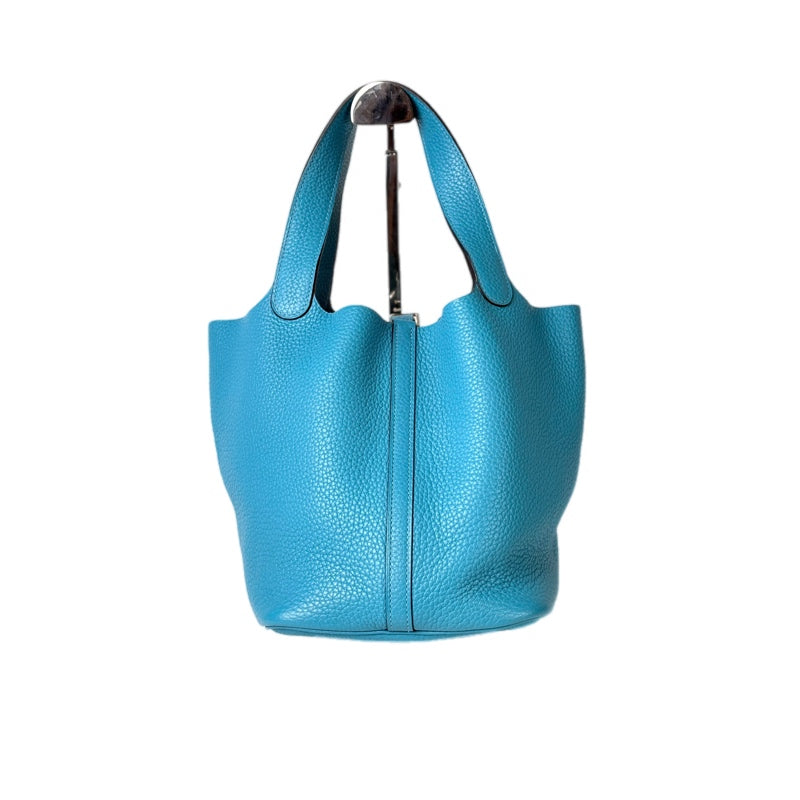 Hermes Picotin 22 Blue TC