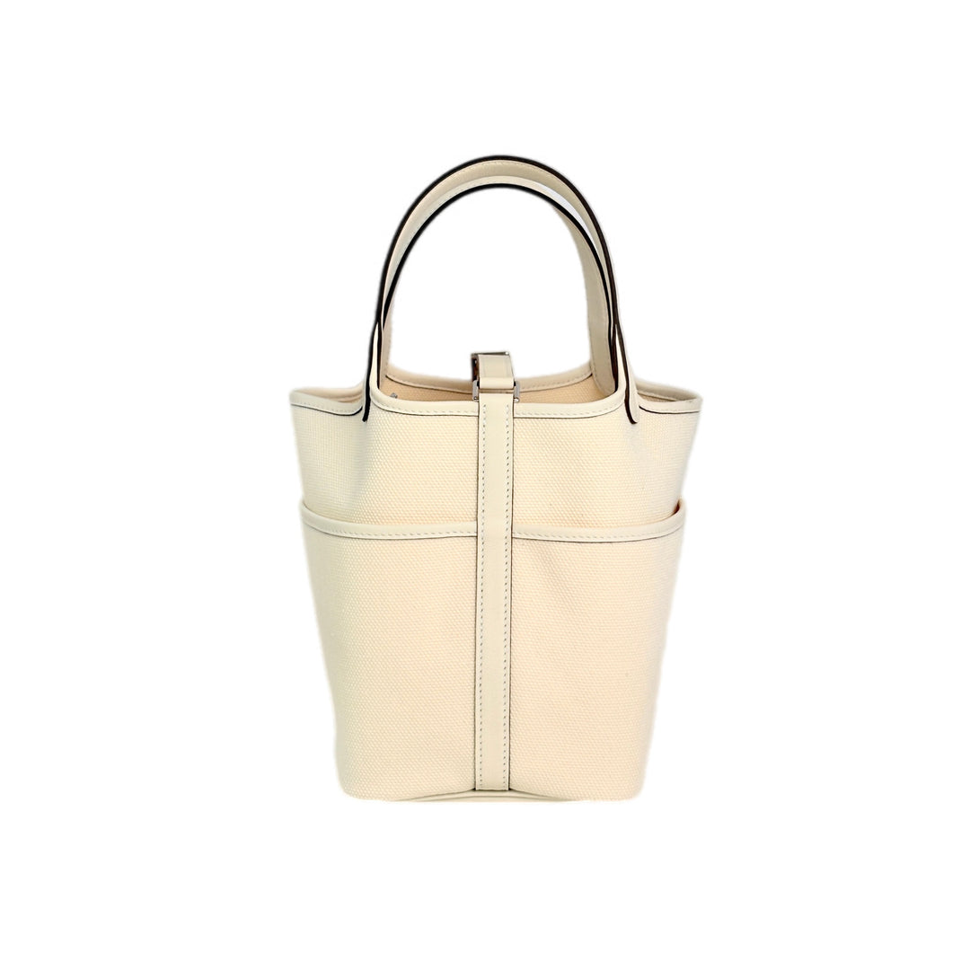 Hermes Picotin 18 Cargo Nata Bag