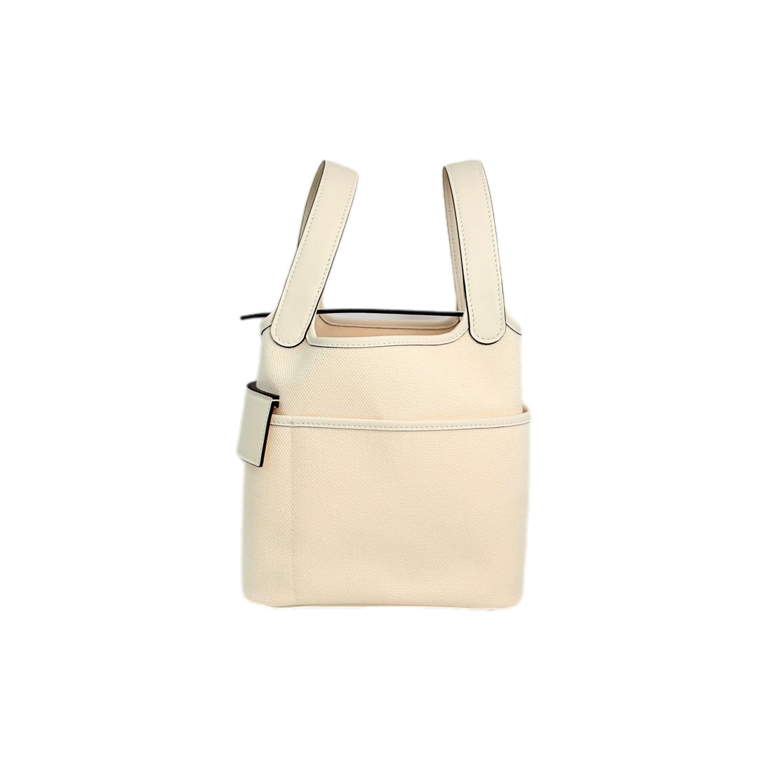 Hermes Picotin 18 Cargo Nata Bag