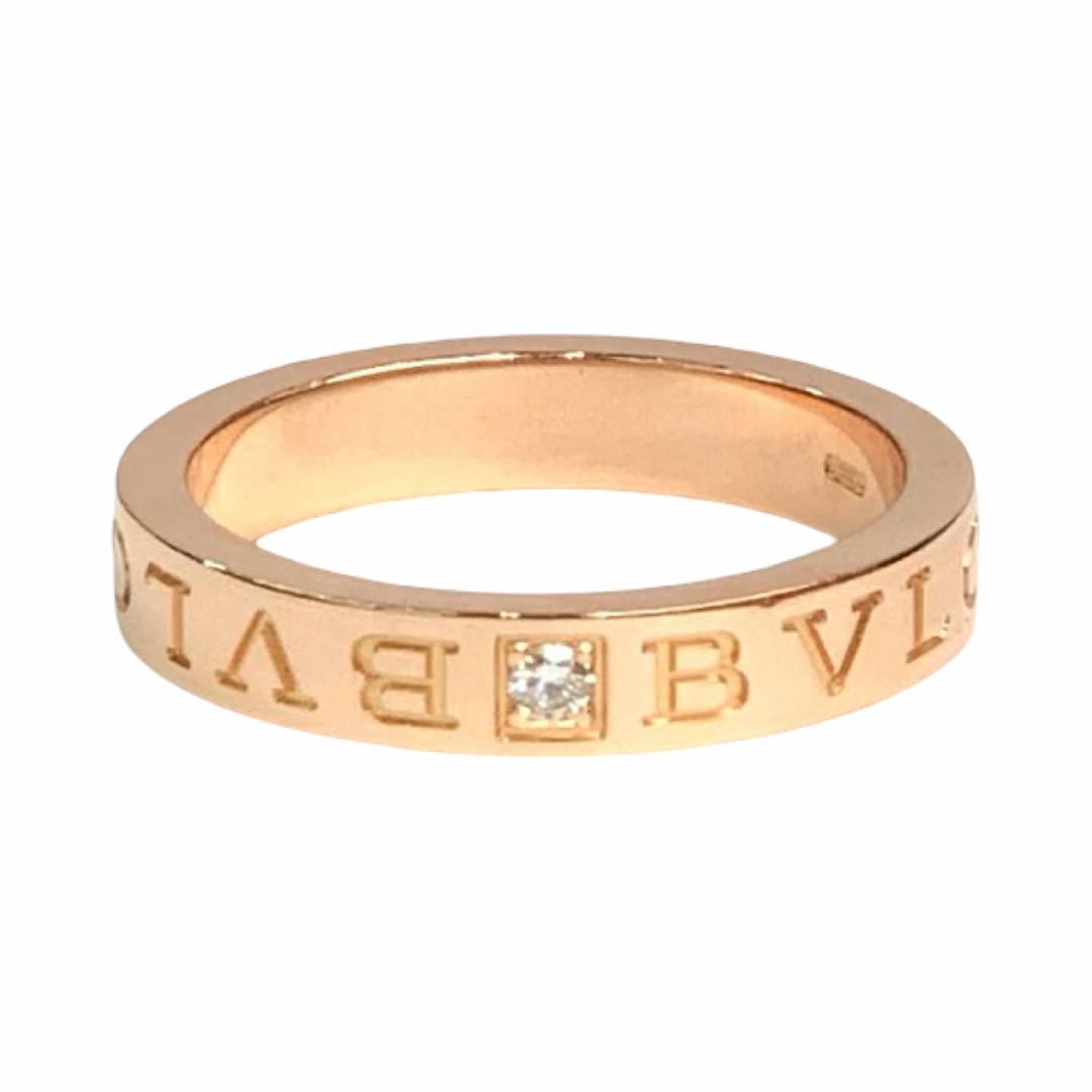 Bvlgari B Zero1 Ring 18K RG With Diamond #58