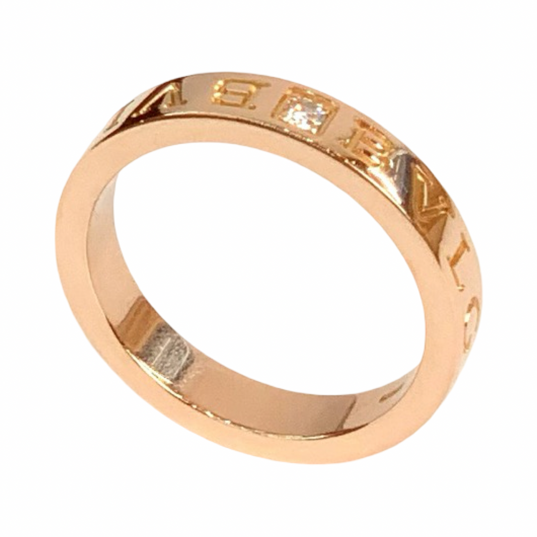 Bvlgari B Zero1 Ring 18K RG With Diamond #58