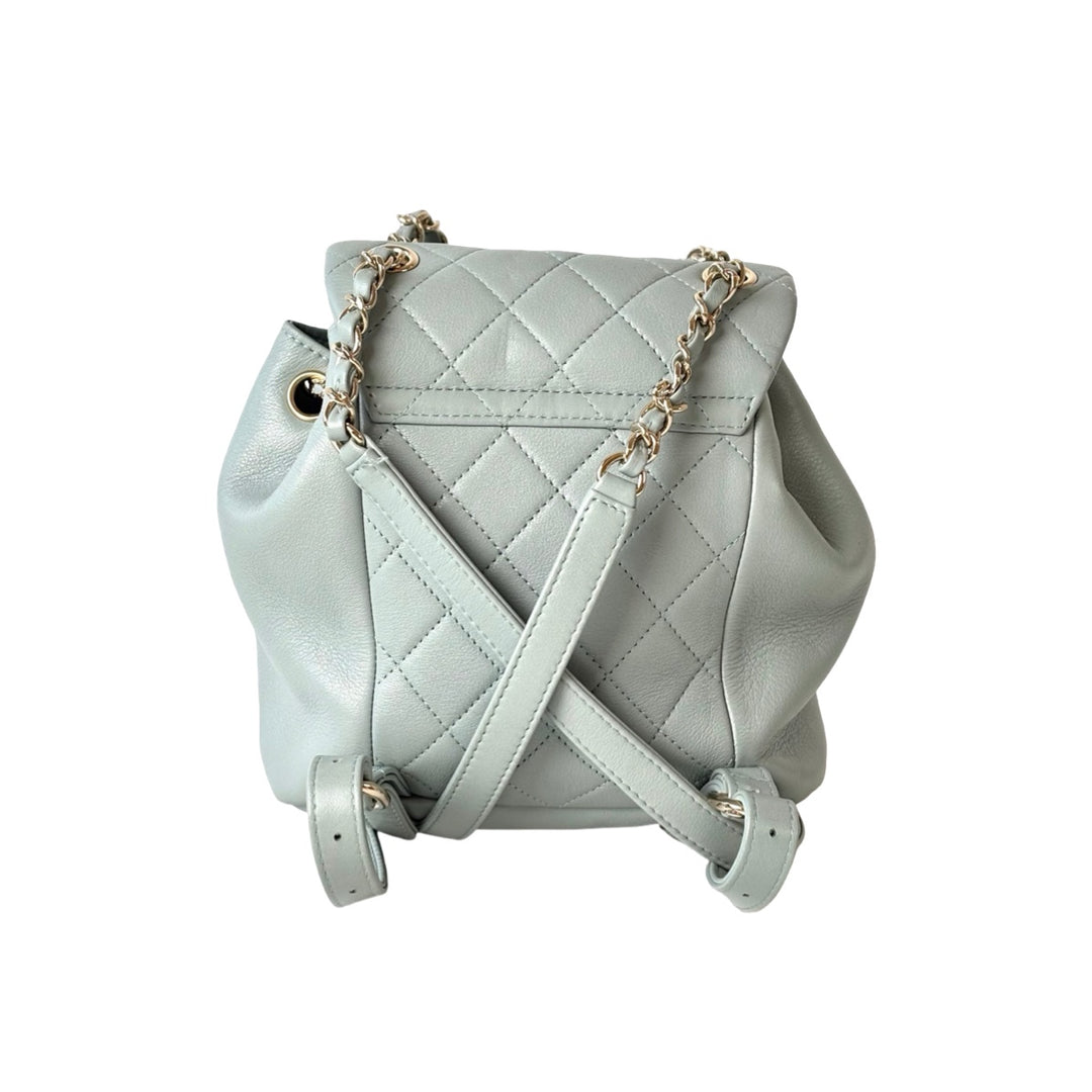 Chanel Duma Backpack Light Blue Bag