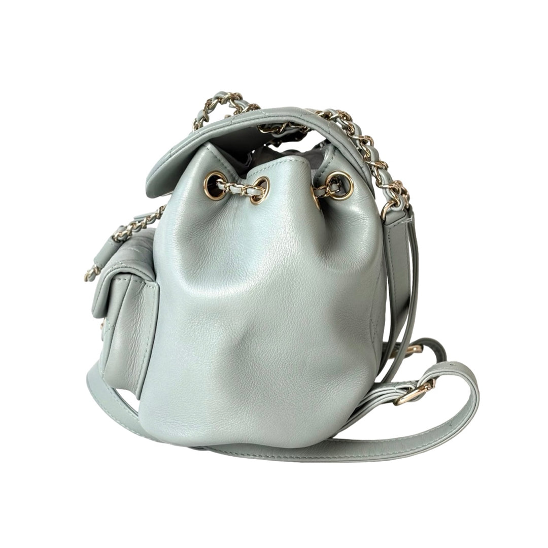 Chanel Duma Backpack Light Blue Bag