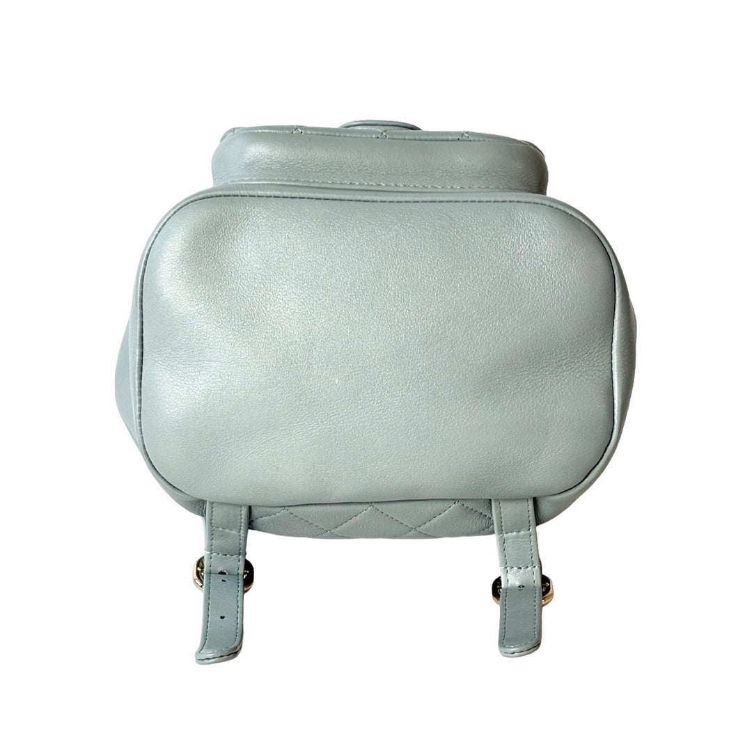 Chanel Duma Backpack Light Blue Bag