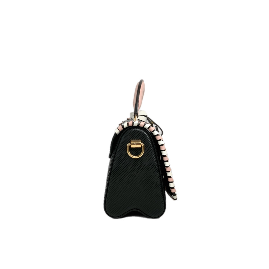 Louis Vuitton Epi Twist Pink/Black Handle PM 19cm