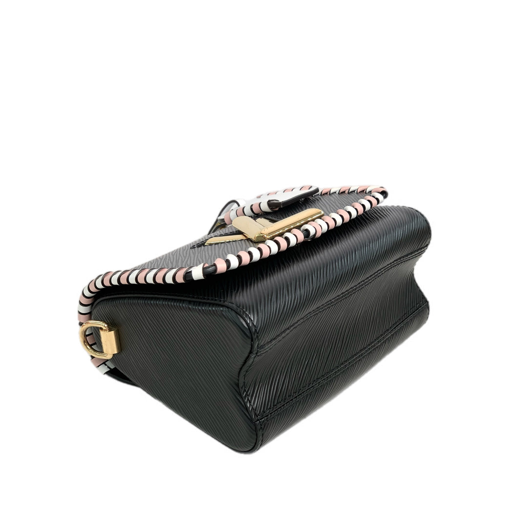 Louis Vuitton Epi Twist Pink/Black Handle PM 19cm