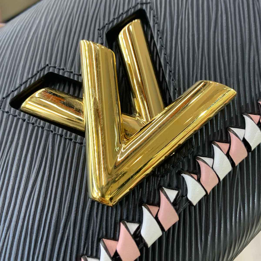 Louis Vuitton Epi Twist Pink/Black Handle PM 19cm