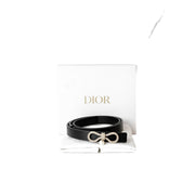 Dior Accessiores Belt With Crystal Bow 70cm