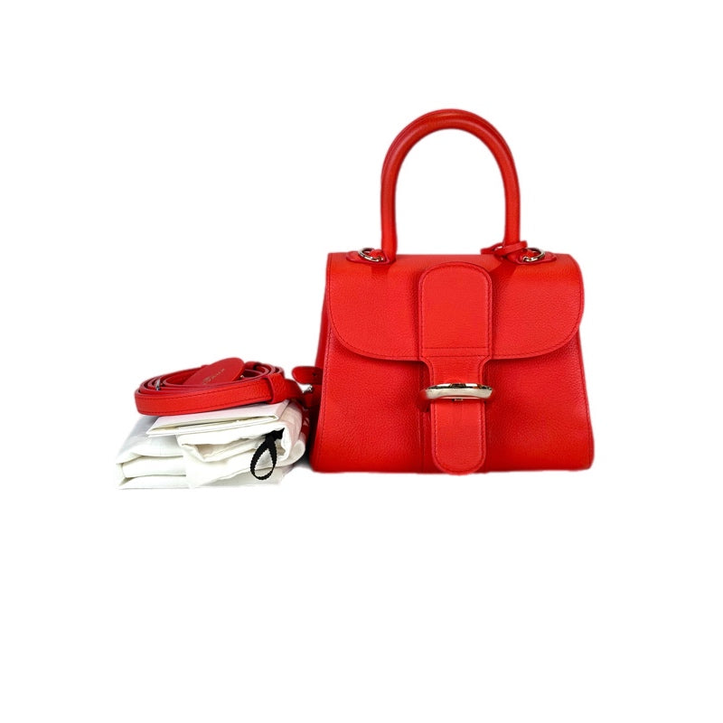 Delvaux Brillant Mini Red Bag