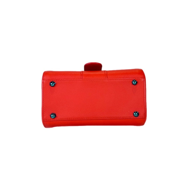 Delvaux Brillant Mini Red Bag