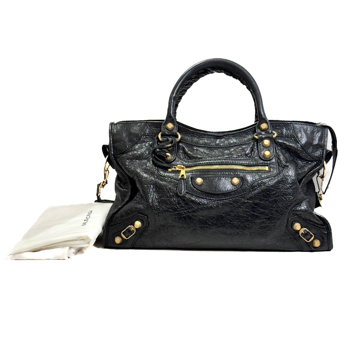 Balenciaga Black Le City Bag Small