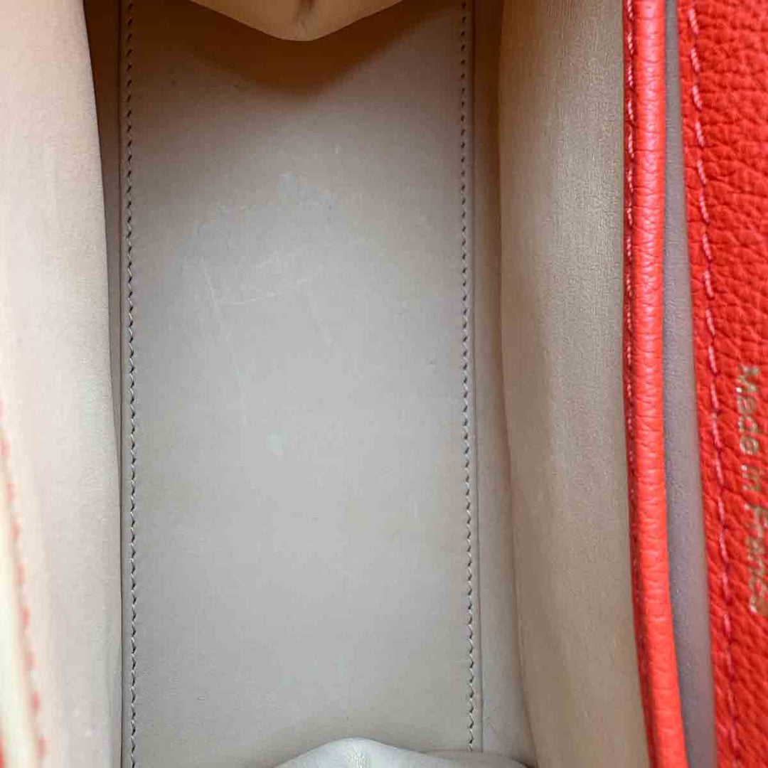 Delvaux Brillant Mini Red Bag