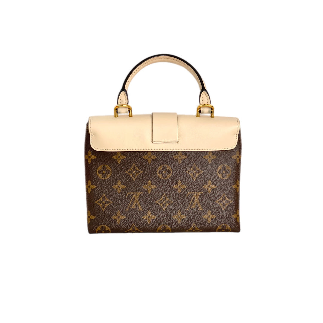 Louis Vuitton White/Monogram Locky BB Bag