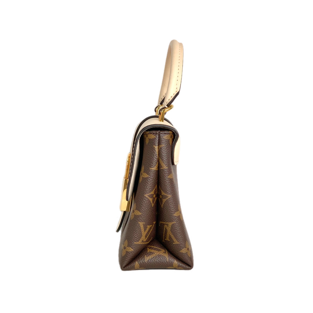 Louis Vuitton White/Monogram Locky BB Bag