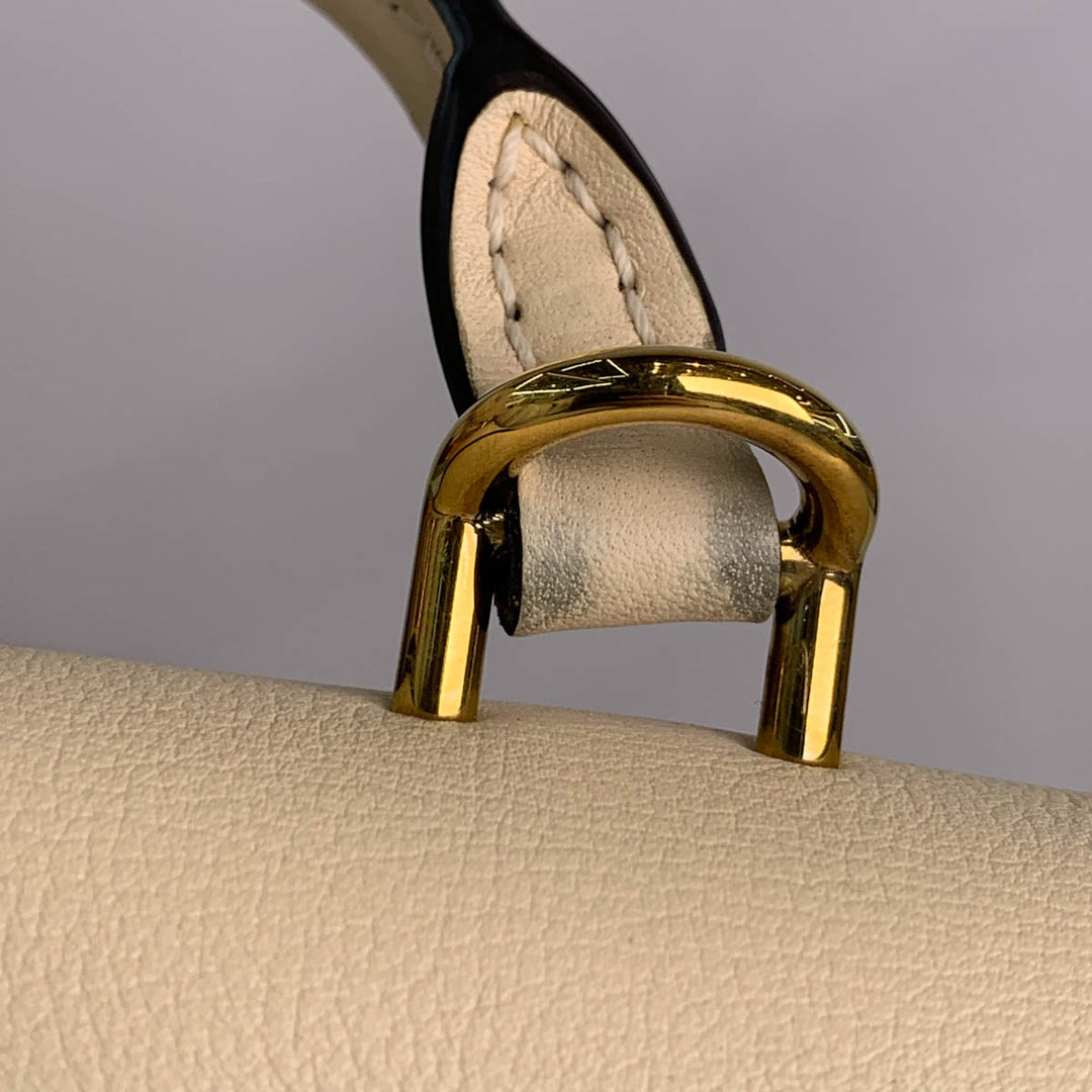 Louis Vuitton White/Monogram Locky BB Bag
