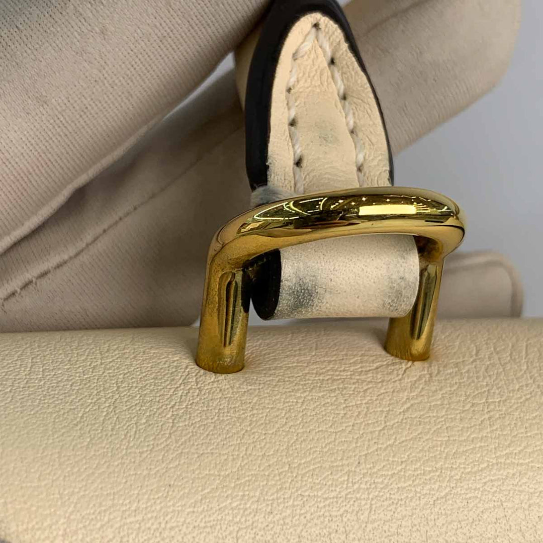 Louis Vuitton White/Monogram Locky BB Bag