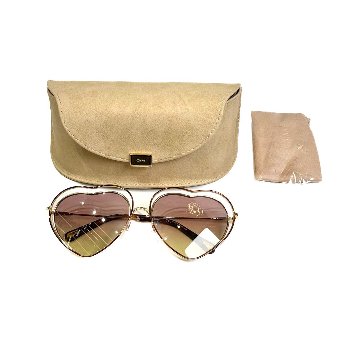 Chloe Heart Shaped Sunglasses