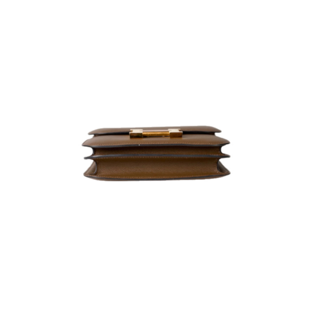 Hermes Constance Mini Bag Epsom Alezan